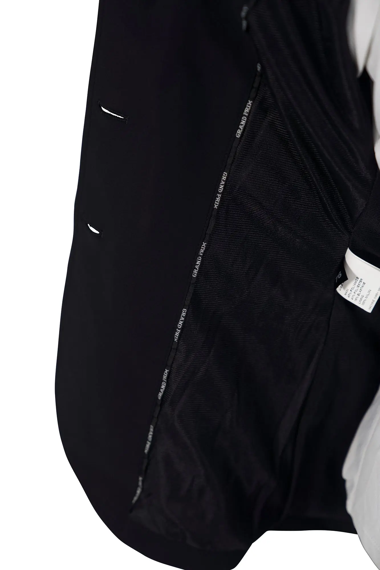 Grand Prix Saltare Dolce 3 Button Riding Show Jacket, Black - Image 10
