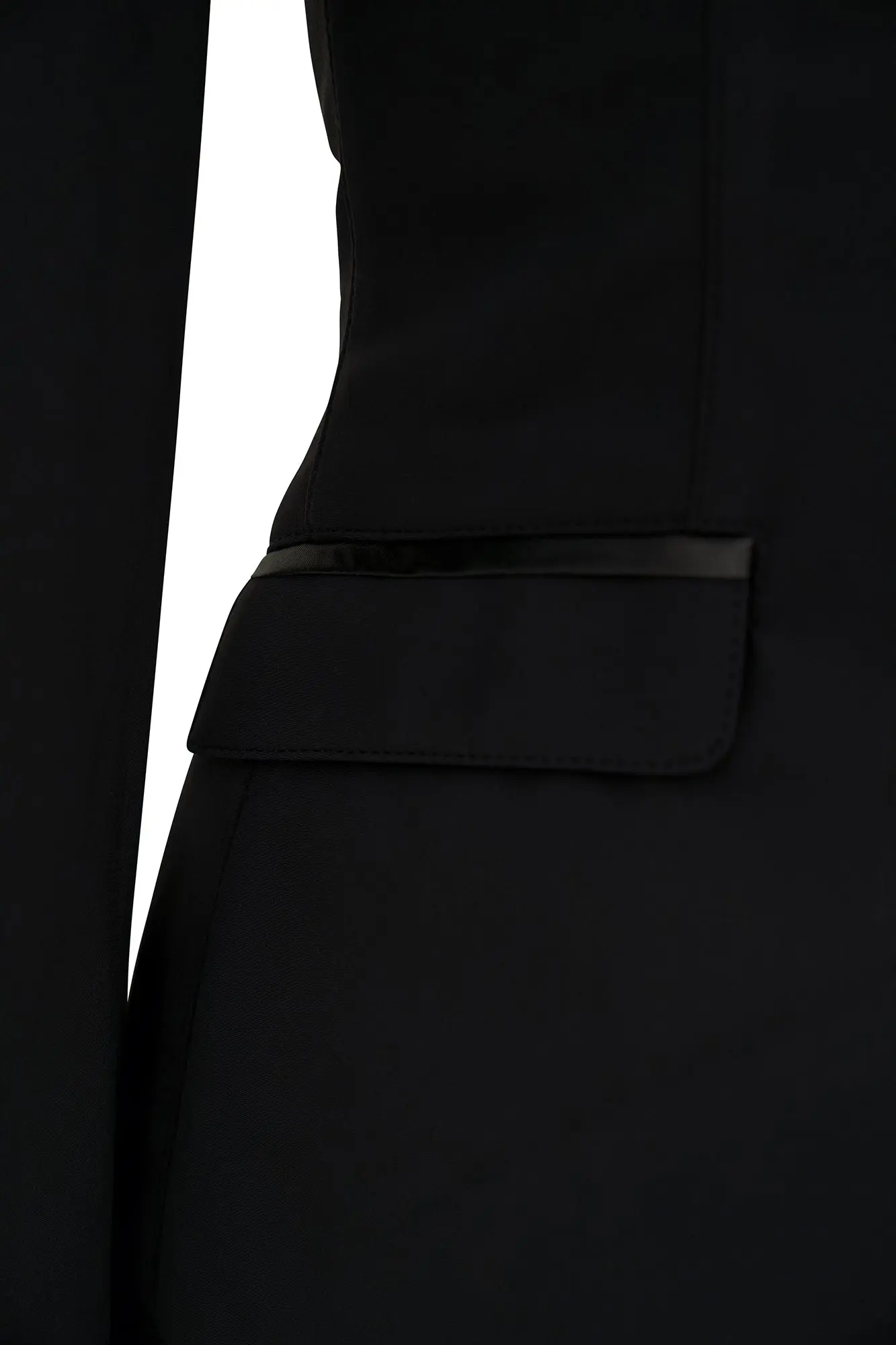 Grand Prix Saltare Dolce 4 Button Riding Jacket, Black - Image 3