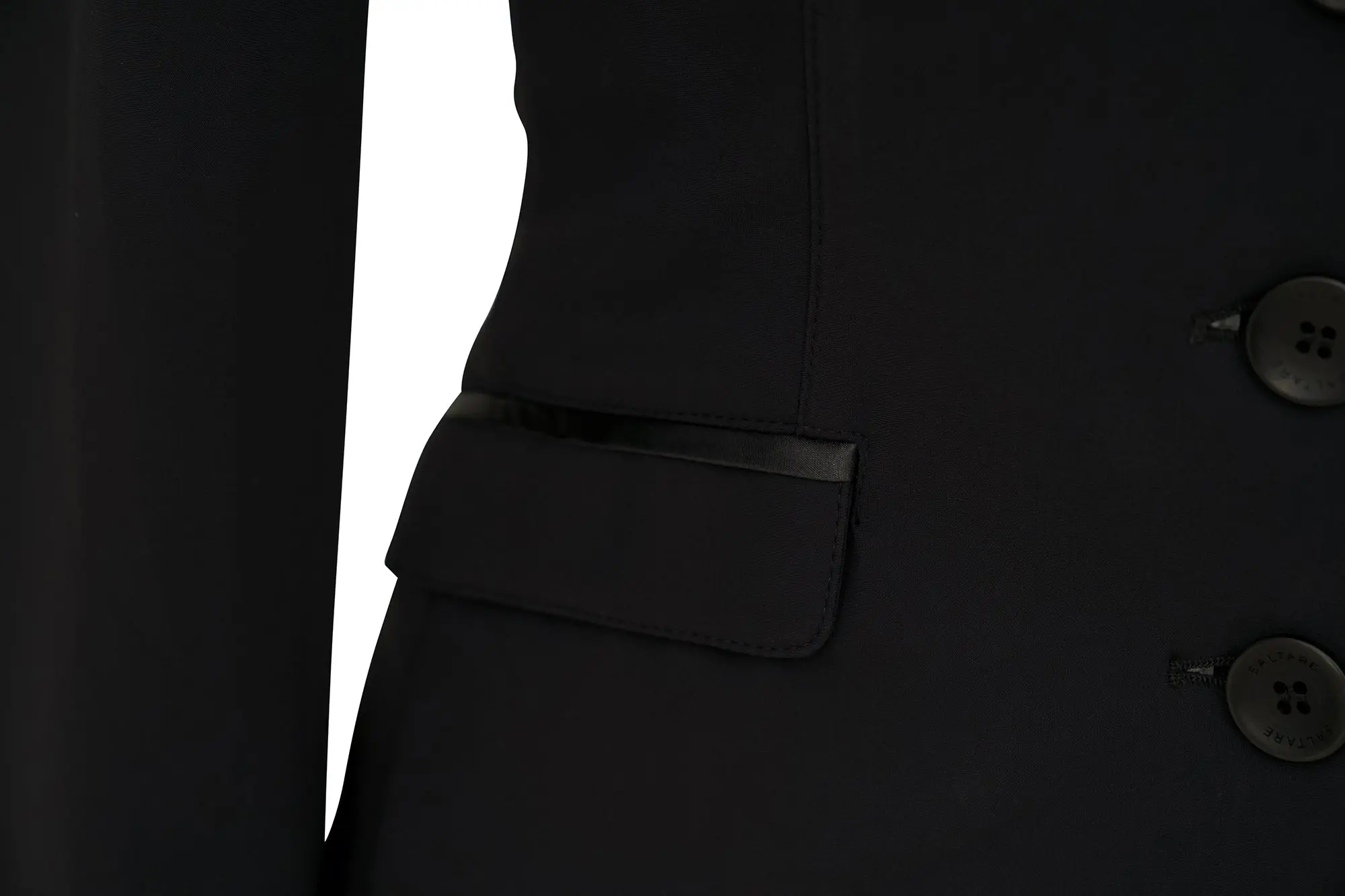 Grand Prix Saltare Dolce 4 Button Riding Jacket, Black - Image 4