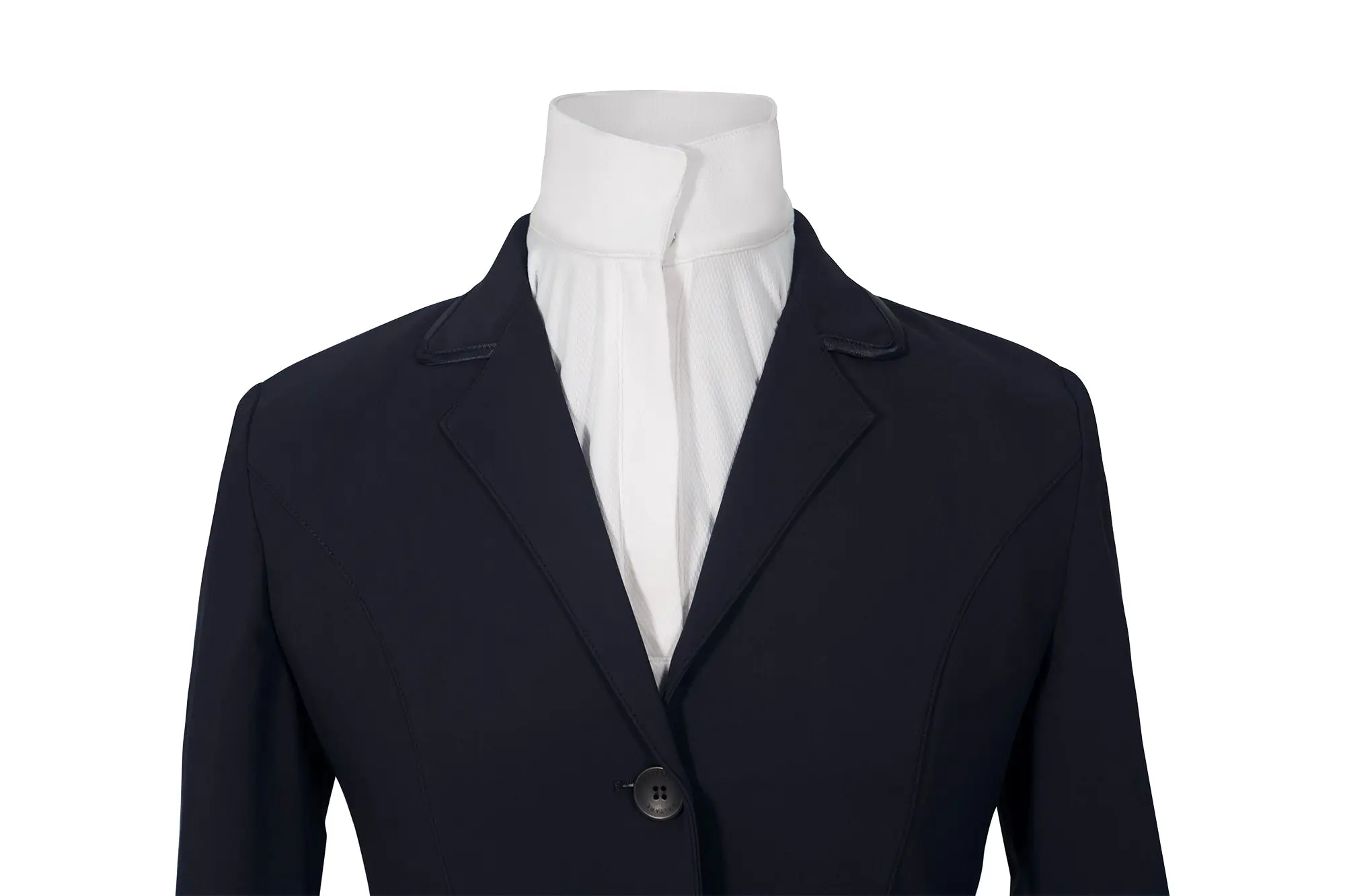 Grand Prix Saltare Dolce 4 Button Riding Show Jacket, Navy - Image 3