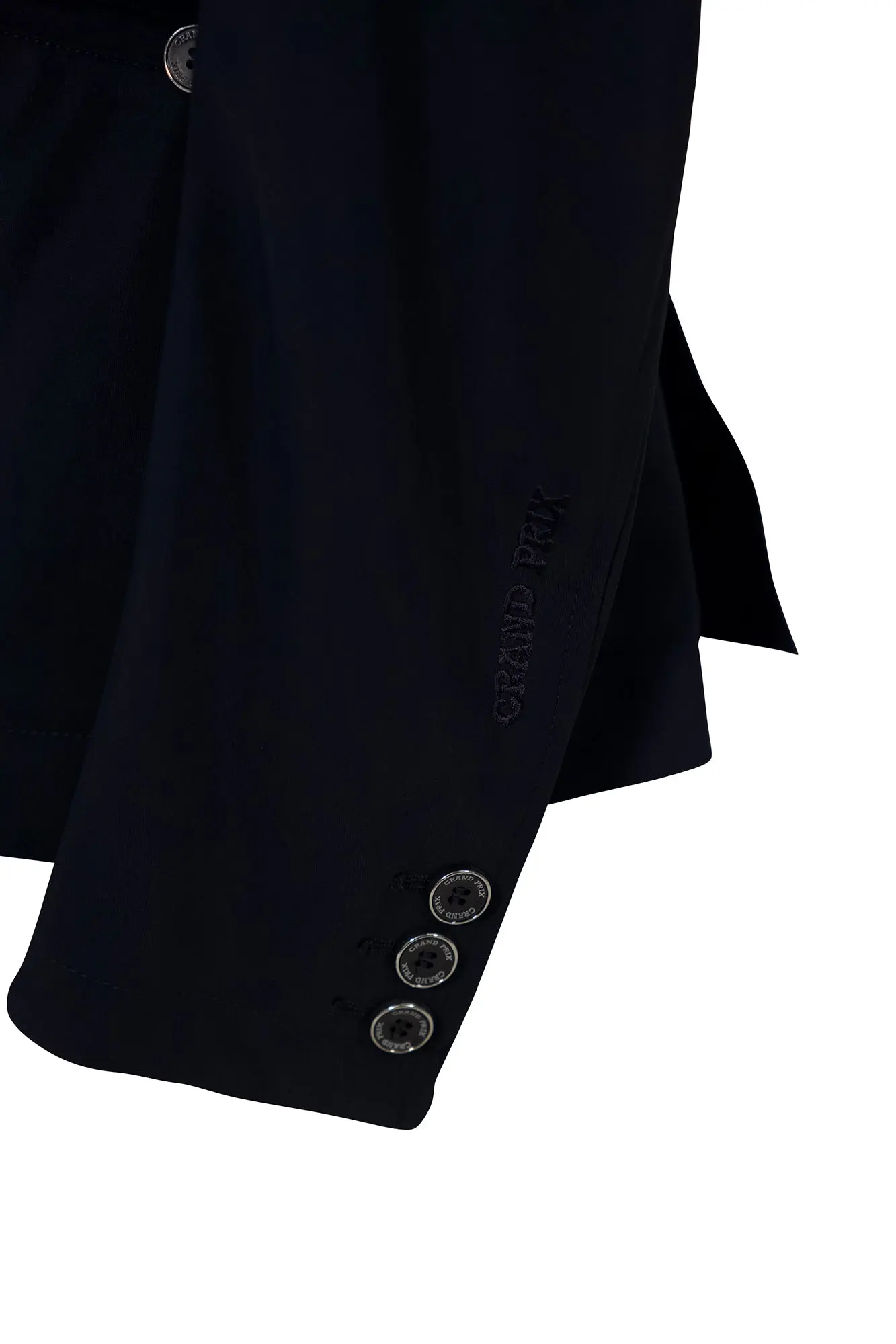 Grand Prix Saltare Premio 4 Button Riding Show Coat, Navy with Navy - Image 7