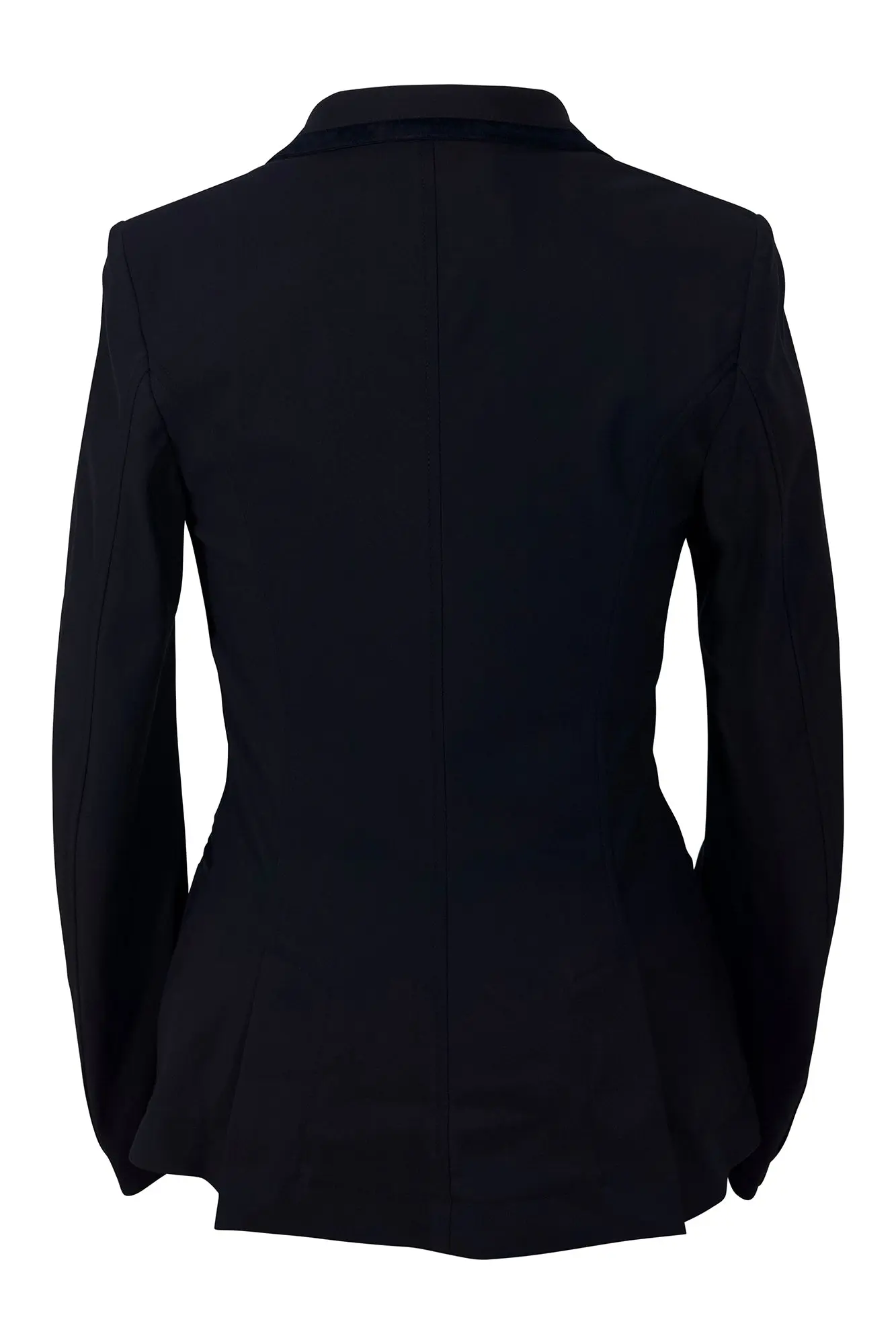 Grand Prix Saltare Premio 4 Button Riding Show Coat, Navy with Navy - Image 8