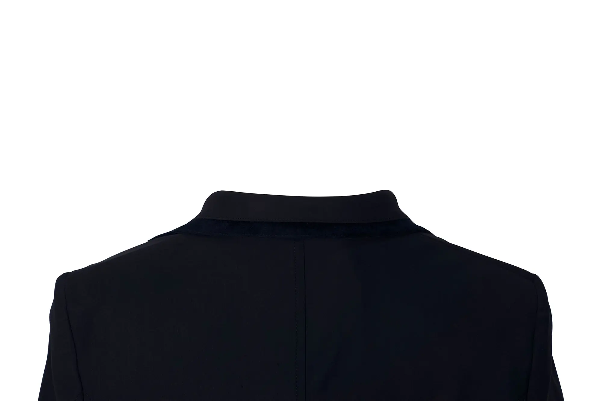 Grand Prix Saltare Premio 4 Button Riding Show Coat, Navy with Navy - Image 9