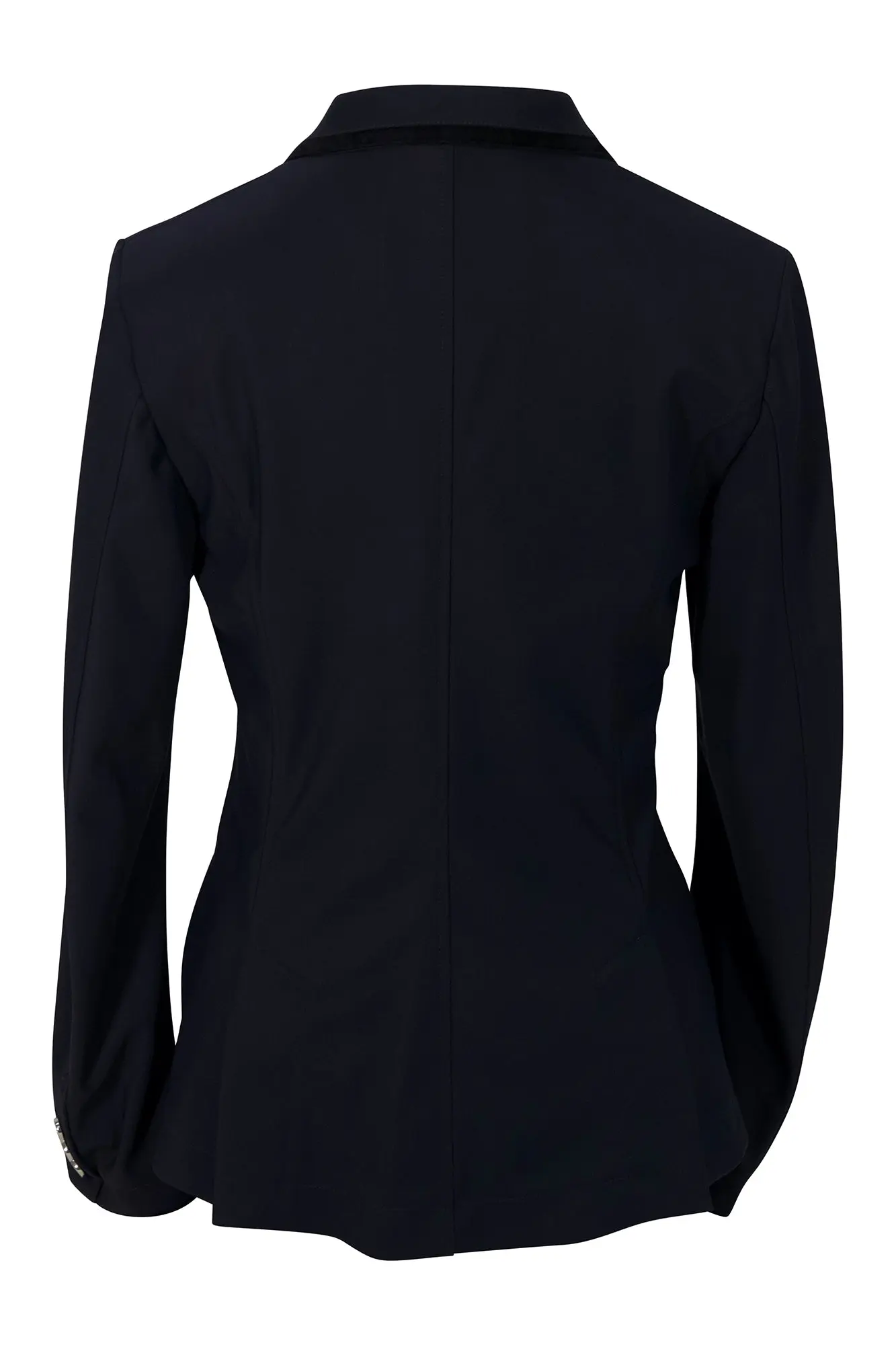 Grand Prix Saltare Premio 4 Button Riding Show Coat, Navy with Black - Image 8