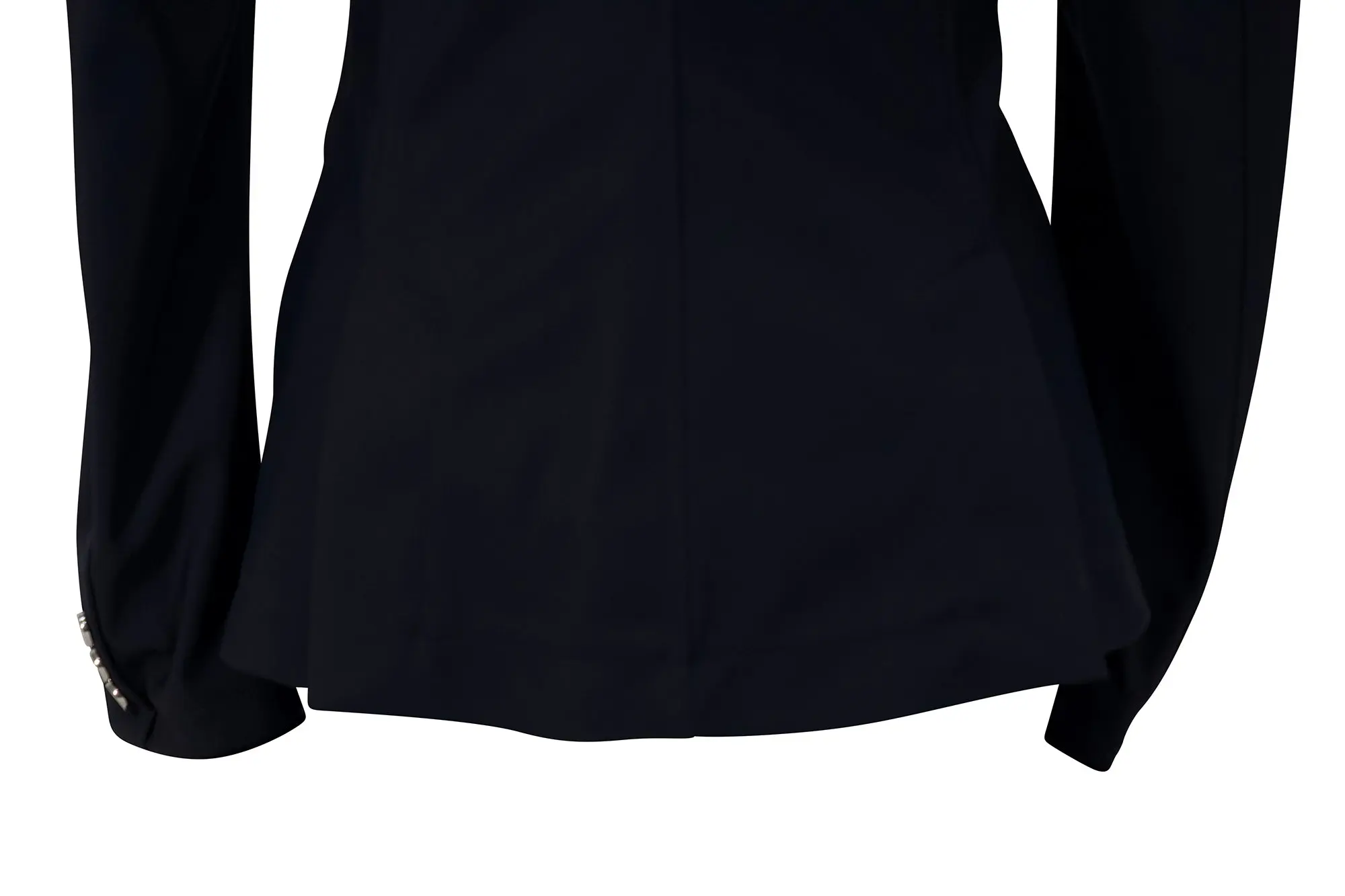 Grand Prix Saltare Premio 4 Button Riding Show Coat, Navy with Black - Image 9