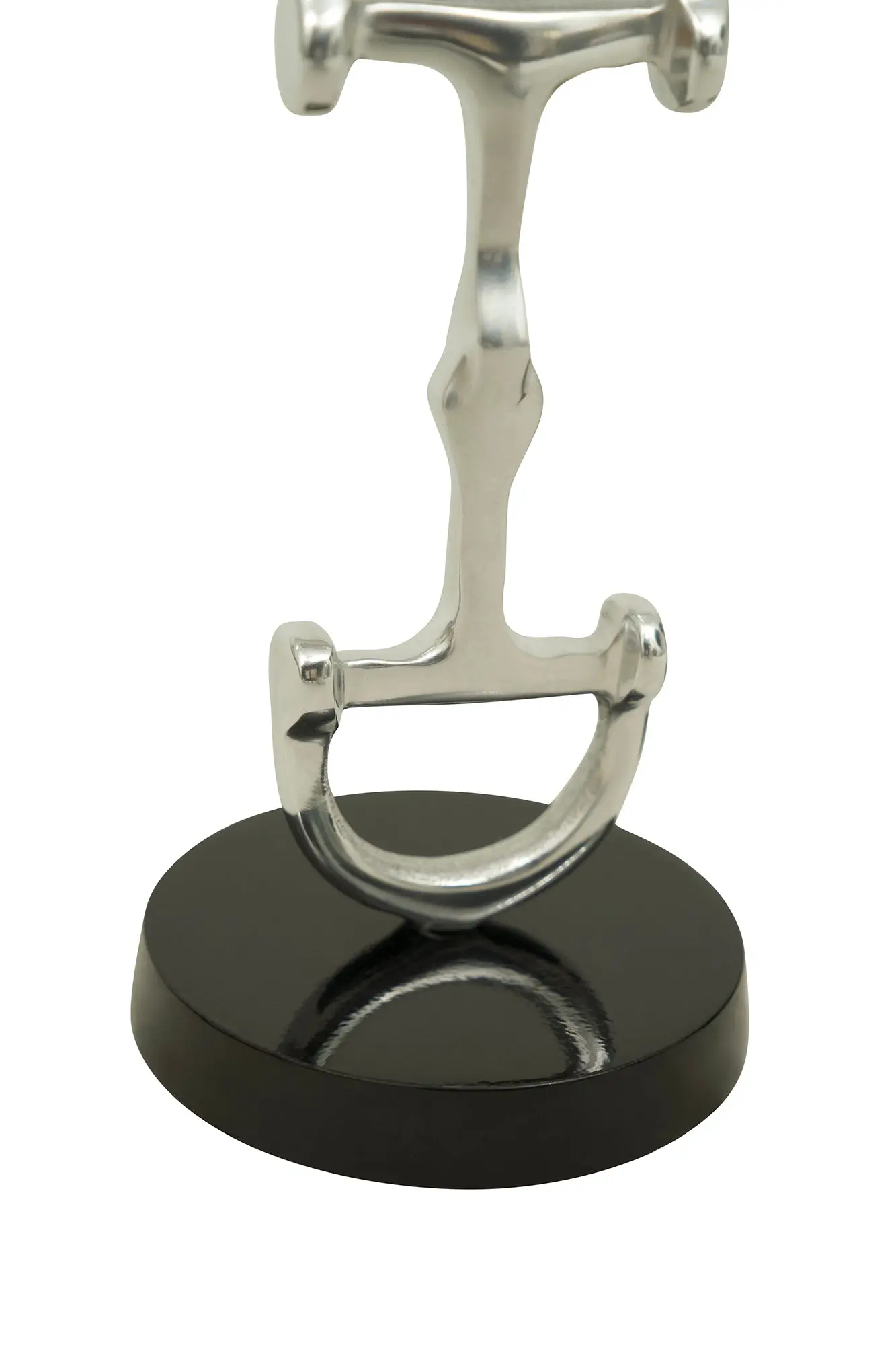 Huntley D Bit Pair of Candlesticks, Pair in Aluminum Silver Finish - Image 8