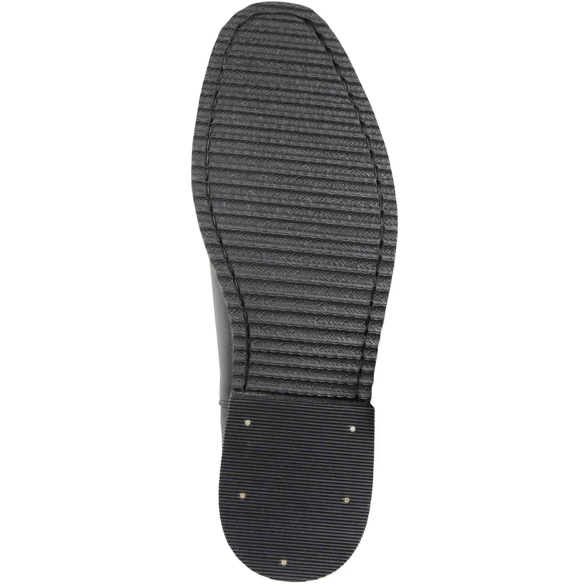 Huntley Equestrian Adult Classic Black Leather Zipper Paddock Boot - Image 10