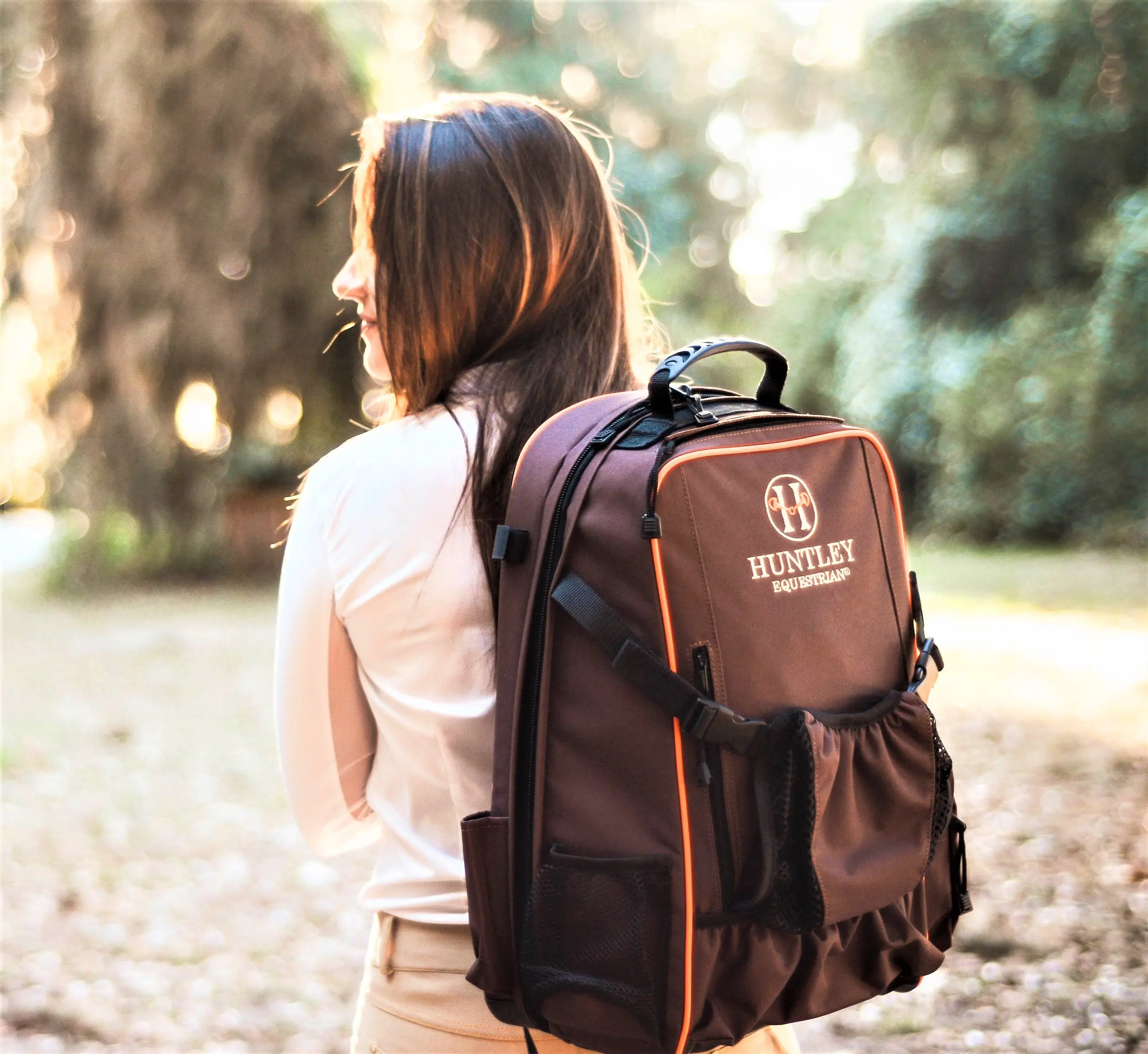 Huntley Equestrian Deluxe Equestrian Backpack - Image 7