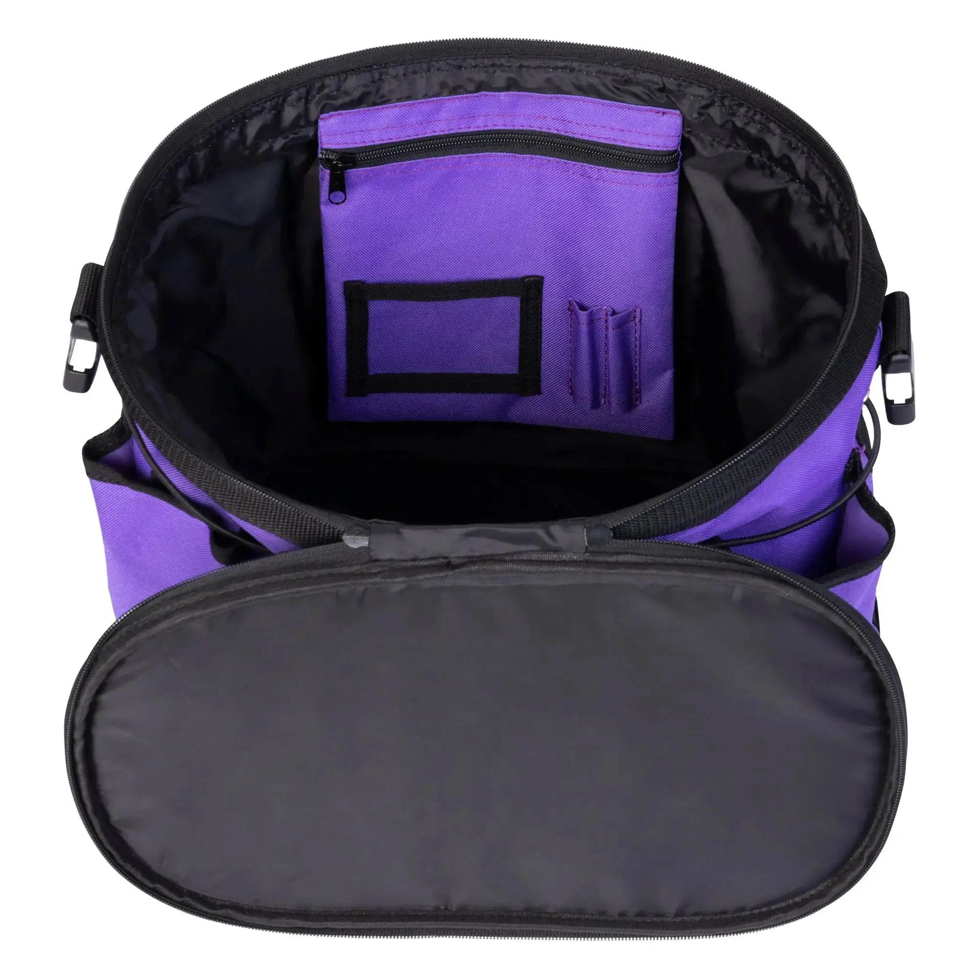Huntley Equestrian Deluxe Grooming Bag, Brown - Image 13