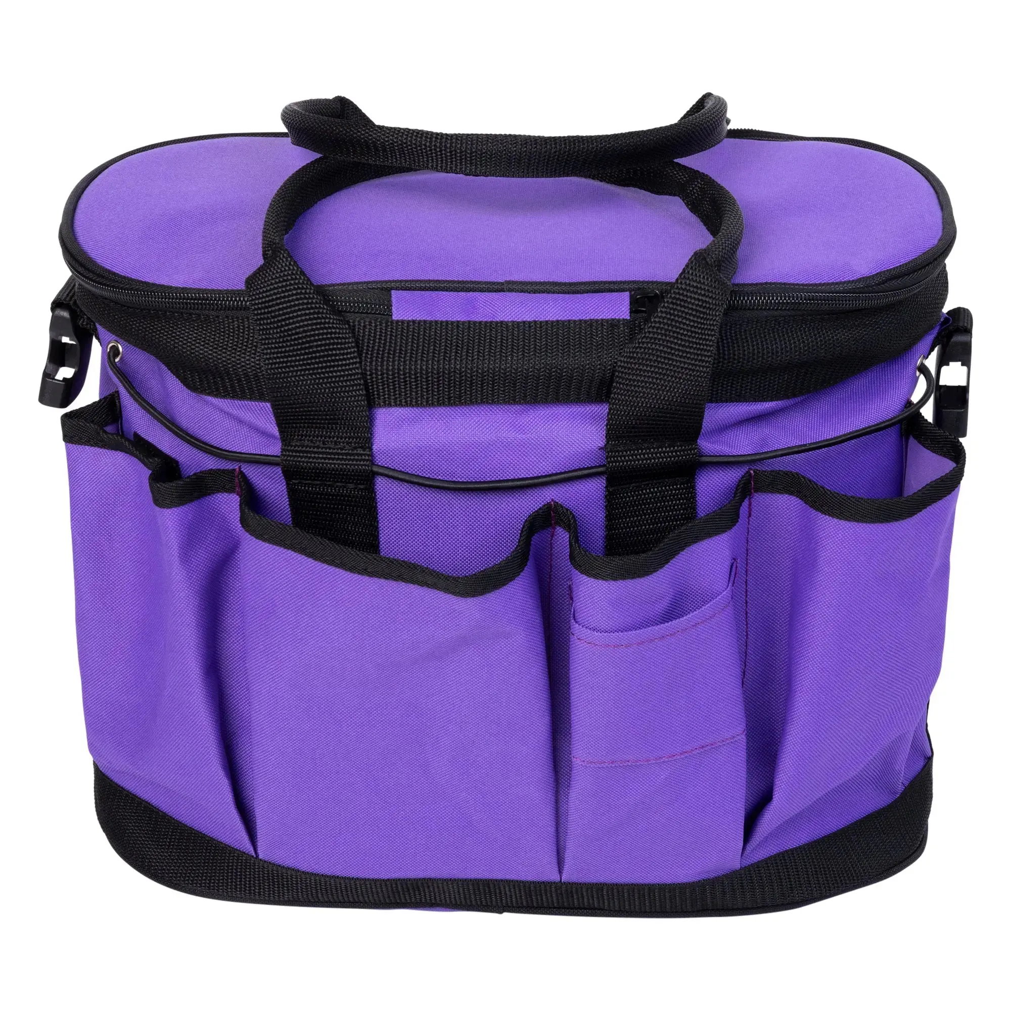 Huntley Equestrian Deluxe Grooming Bag, Brown - Image 14