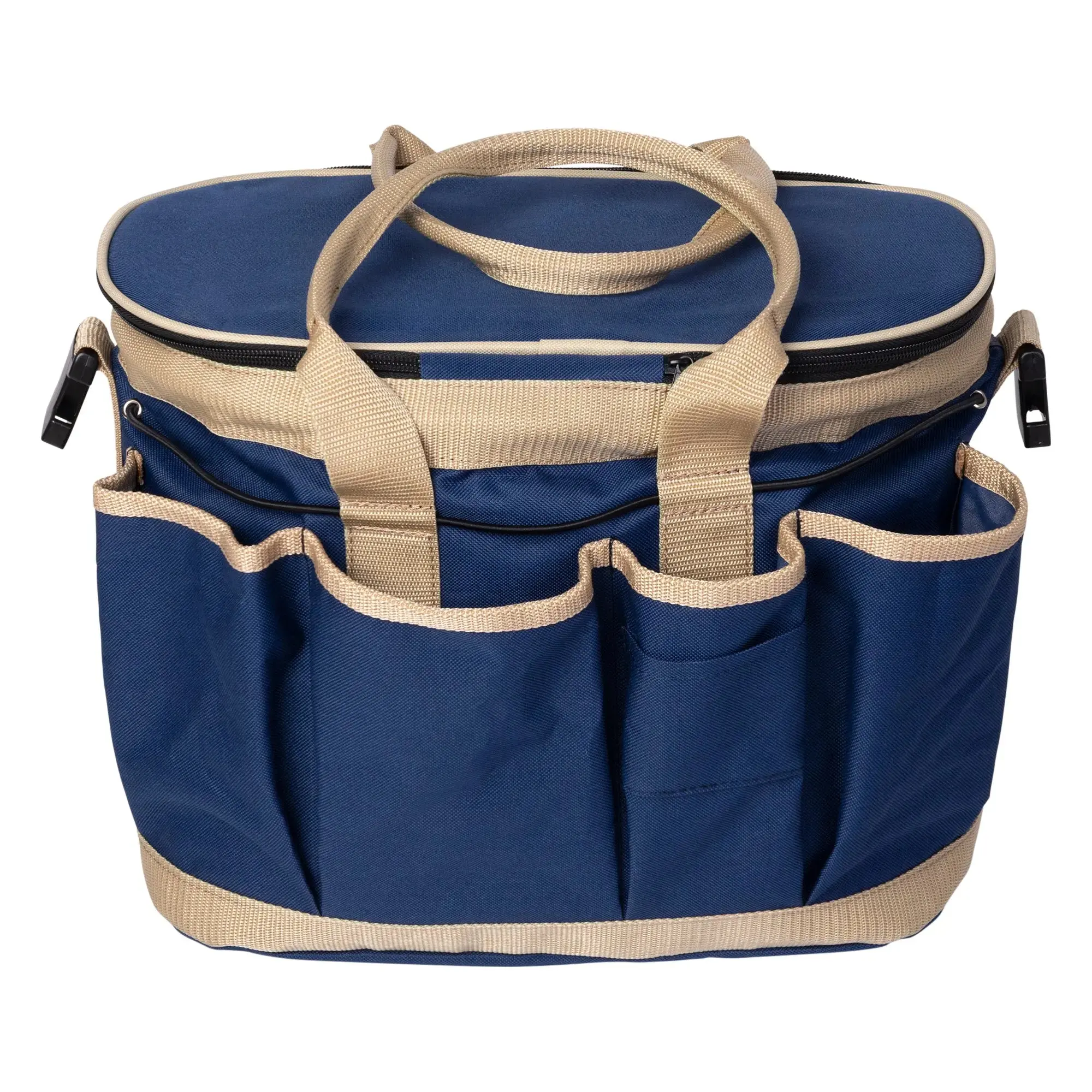 Huntley Equestrian Deluxe Grooming Bag, Brown - Image 17
