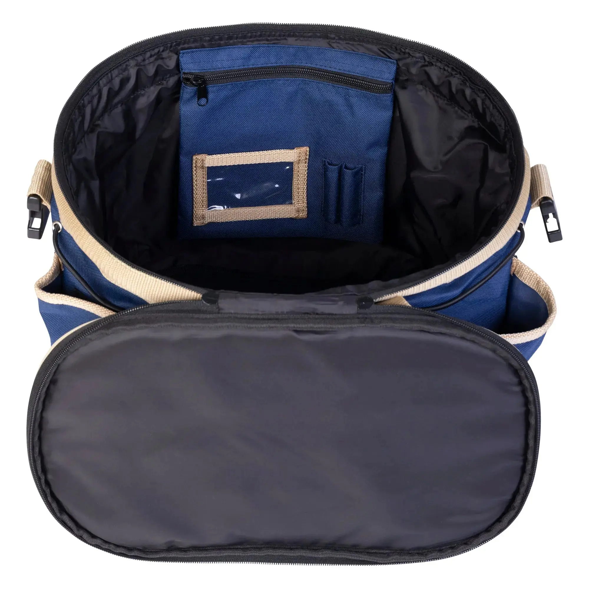 Huntley Equestrian Deluxe Grooming Bag, Brown - Image 18