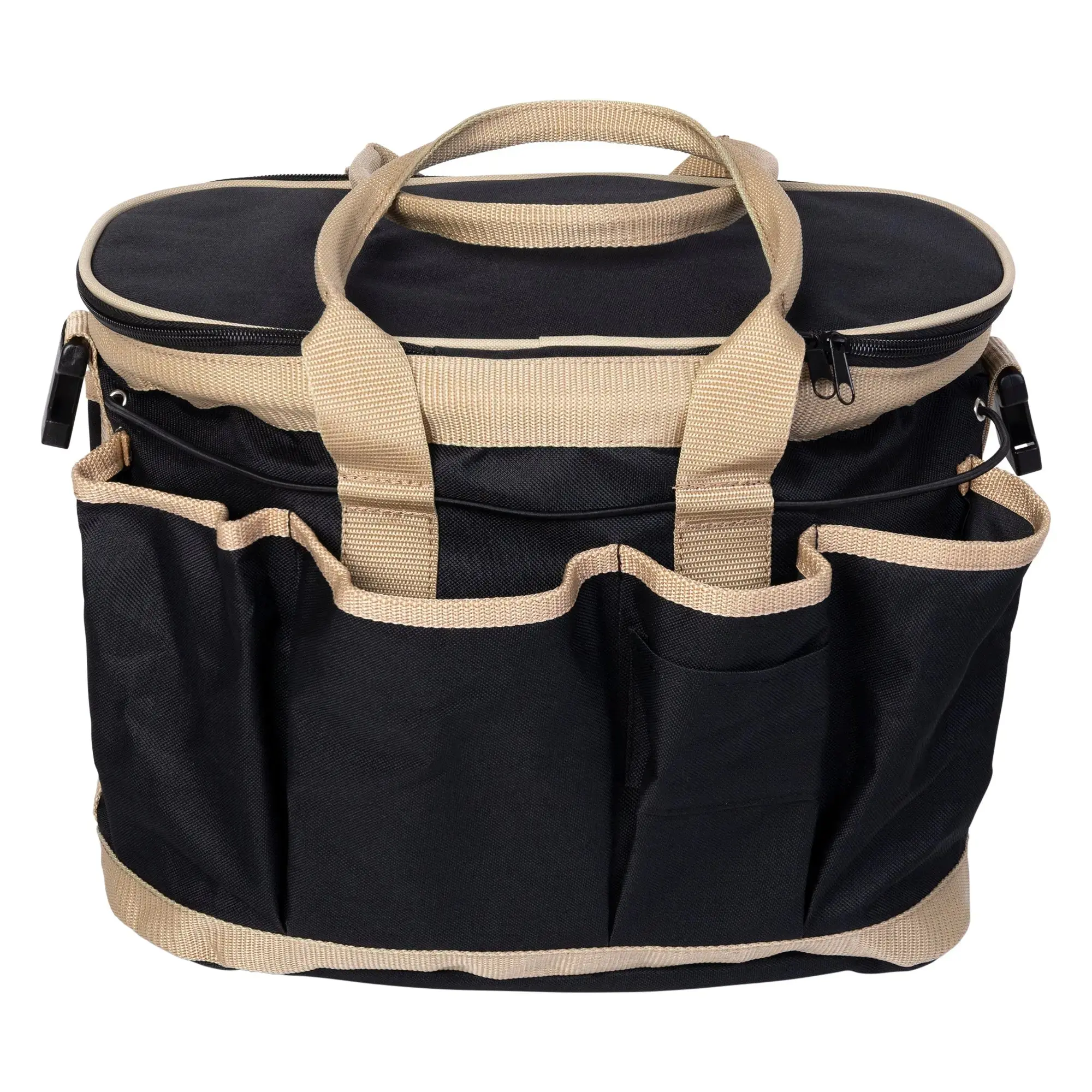 Huntley Equestrian Deluxe Grooming Bag, Brown - Image 22