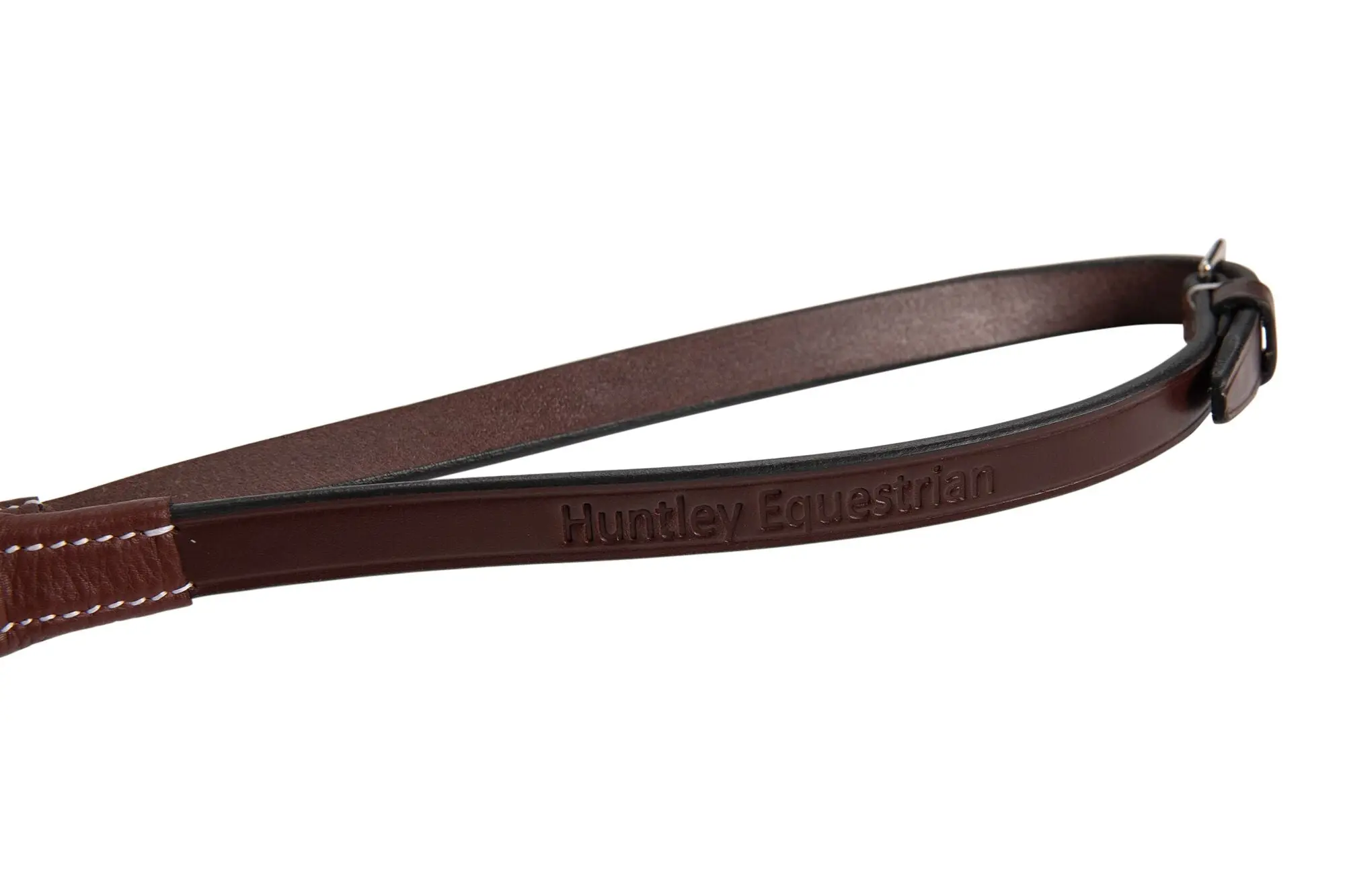 Huntley Equestrian Fancy Stitched Rubber Reins, 5/8" Inch Width - Image 11