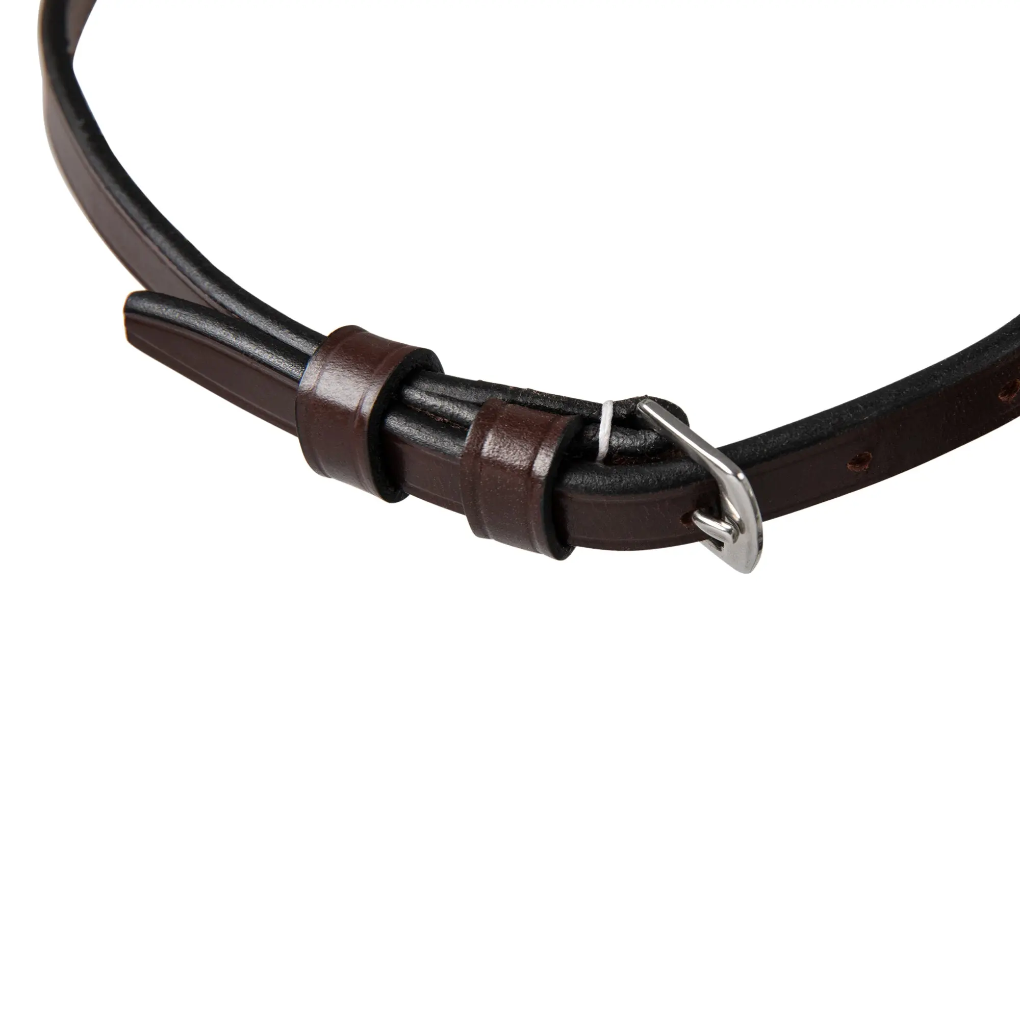 Huntley Equestrian Flash Leather Loop Noseband Attachment - Image 5