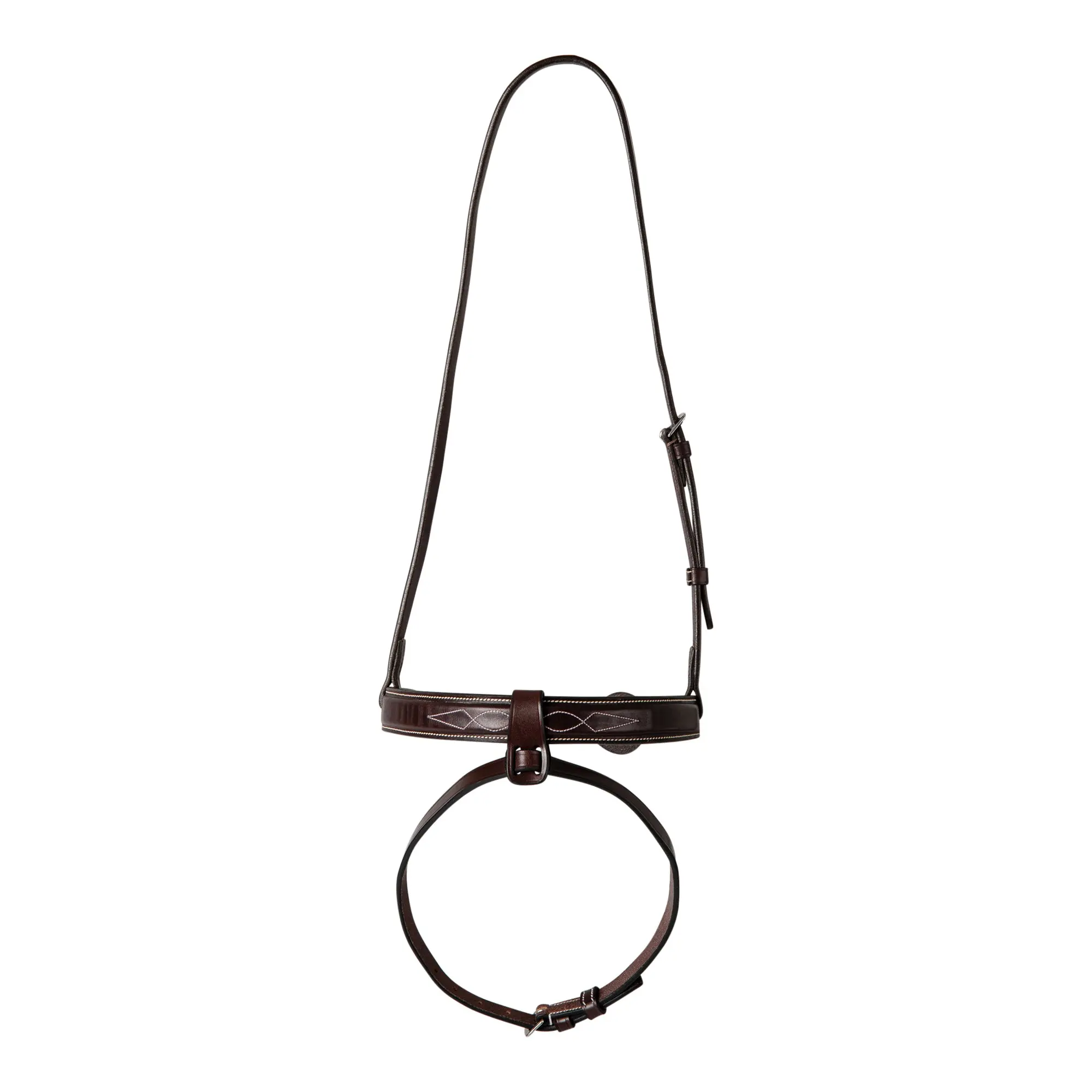Huntley Equestrian Flash Leather Loop Noseband Attachment - Image 6