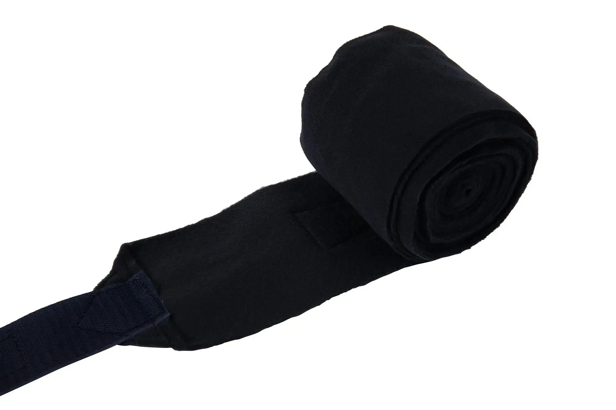 Huntley Equestrian Polo Fleece Wraps, Set of 4, Black - Image 19