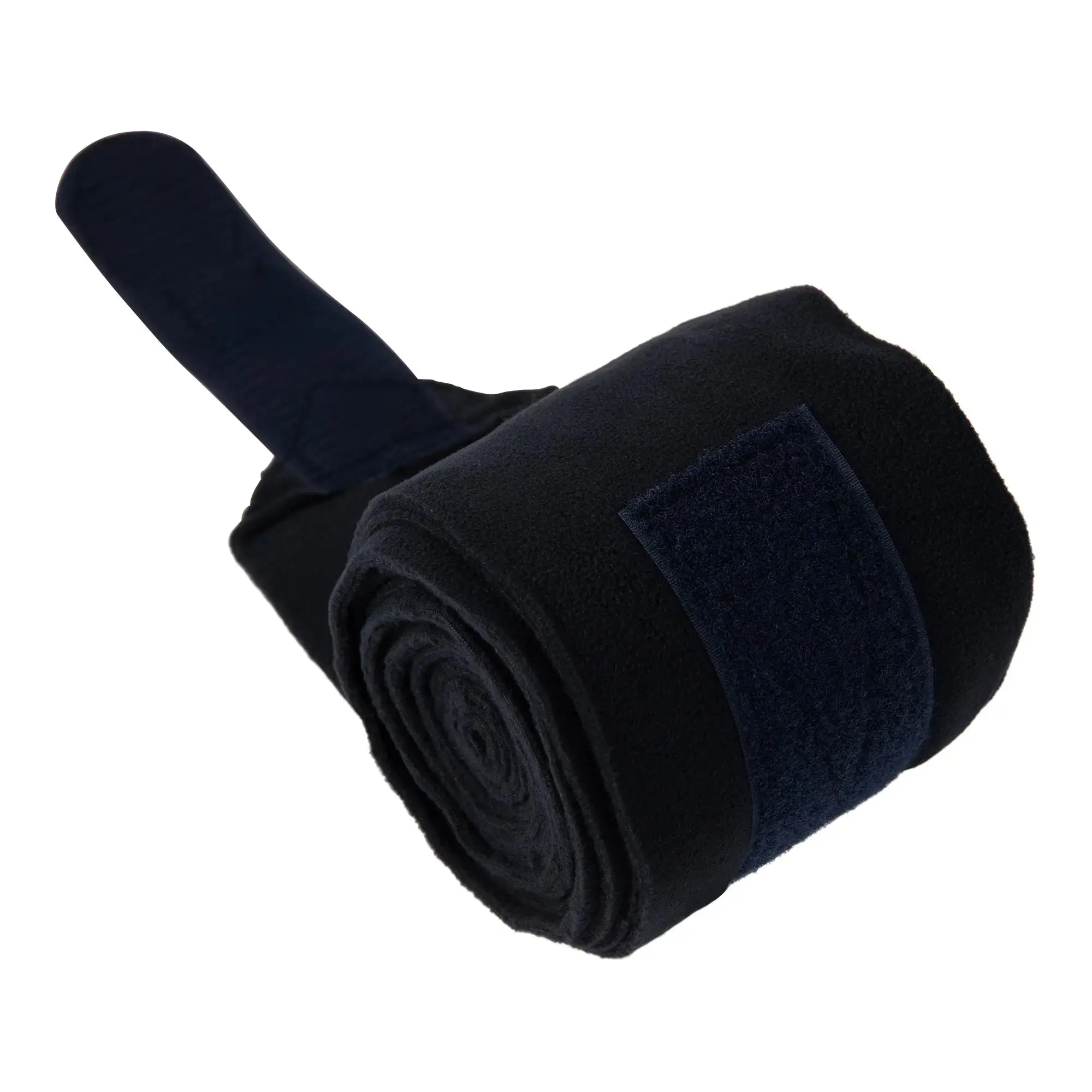 Huntley Equestrian Polo Fleece Wraps, Set of 4, Black - Image 20