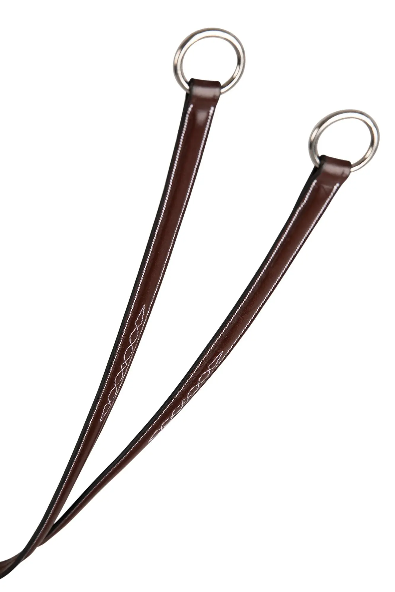 Huntley Equestrian Sedgwick Fancy Stitched Running Martingale, Full Size - Image 6