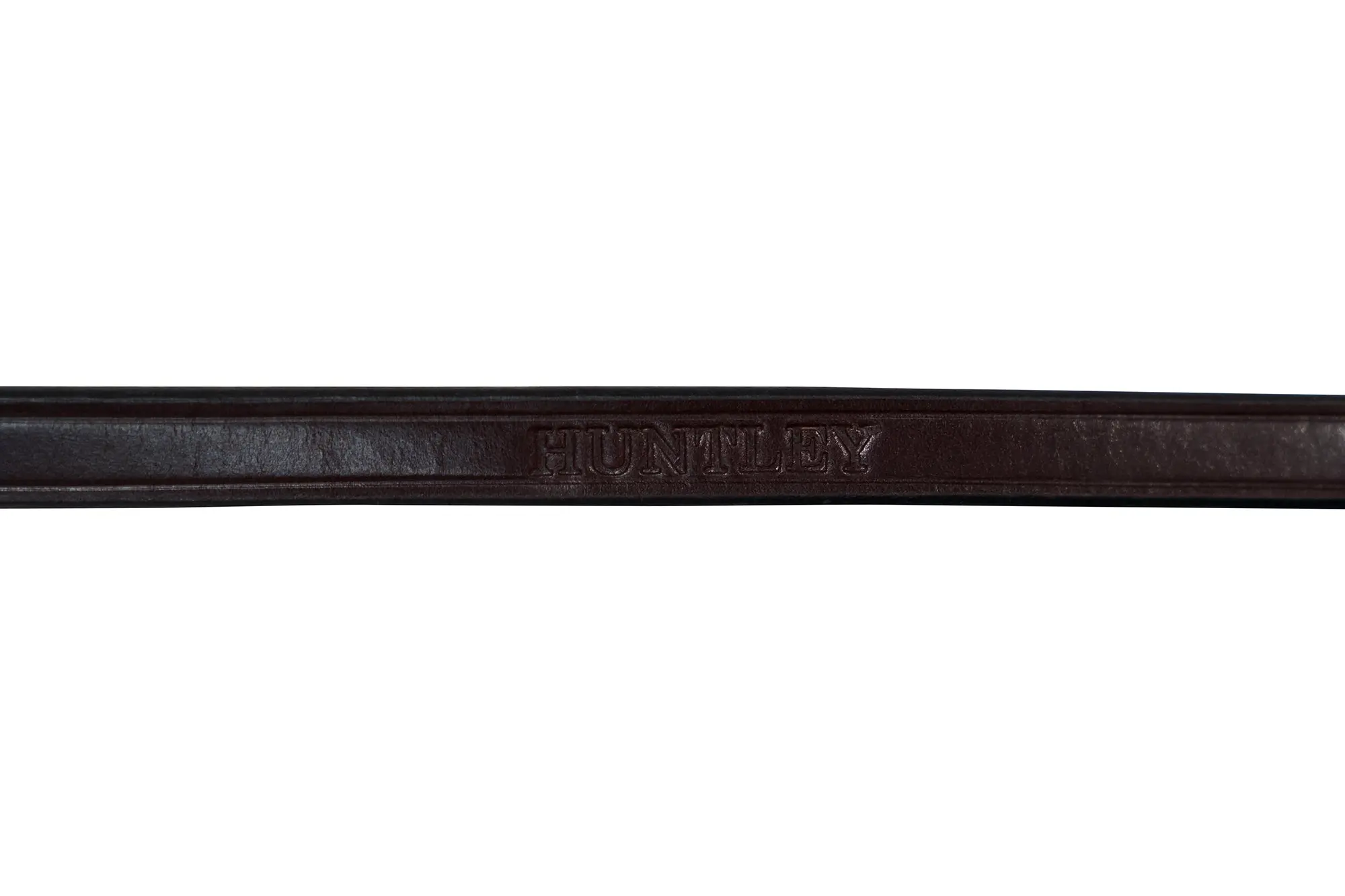 Huntley Equestrian Sedgwick Pelham Flat Curb Reins, Rubber Lined - Image 4