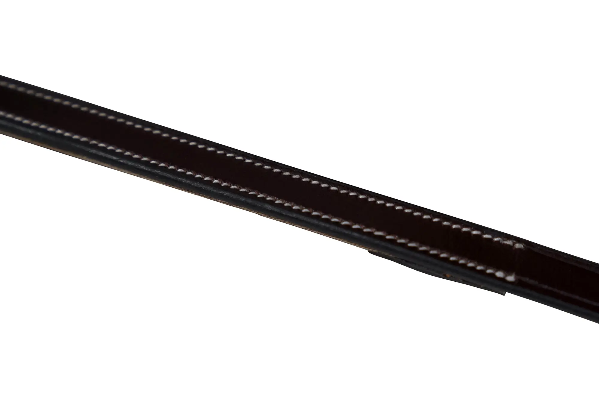 Huntley Equestrian Sedgwick Pelham Flat Curb Reins, Rubber Lined - Image 5