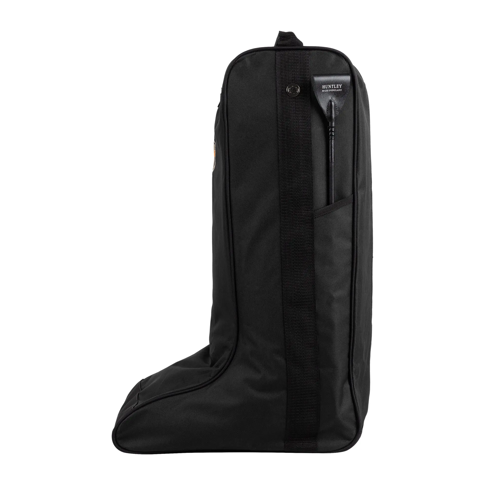 Huntley Equestrian Tall Riding Boot Bag, Black - Image 11