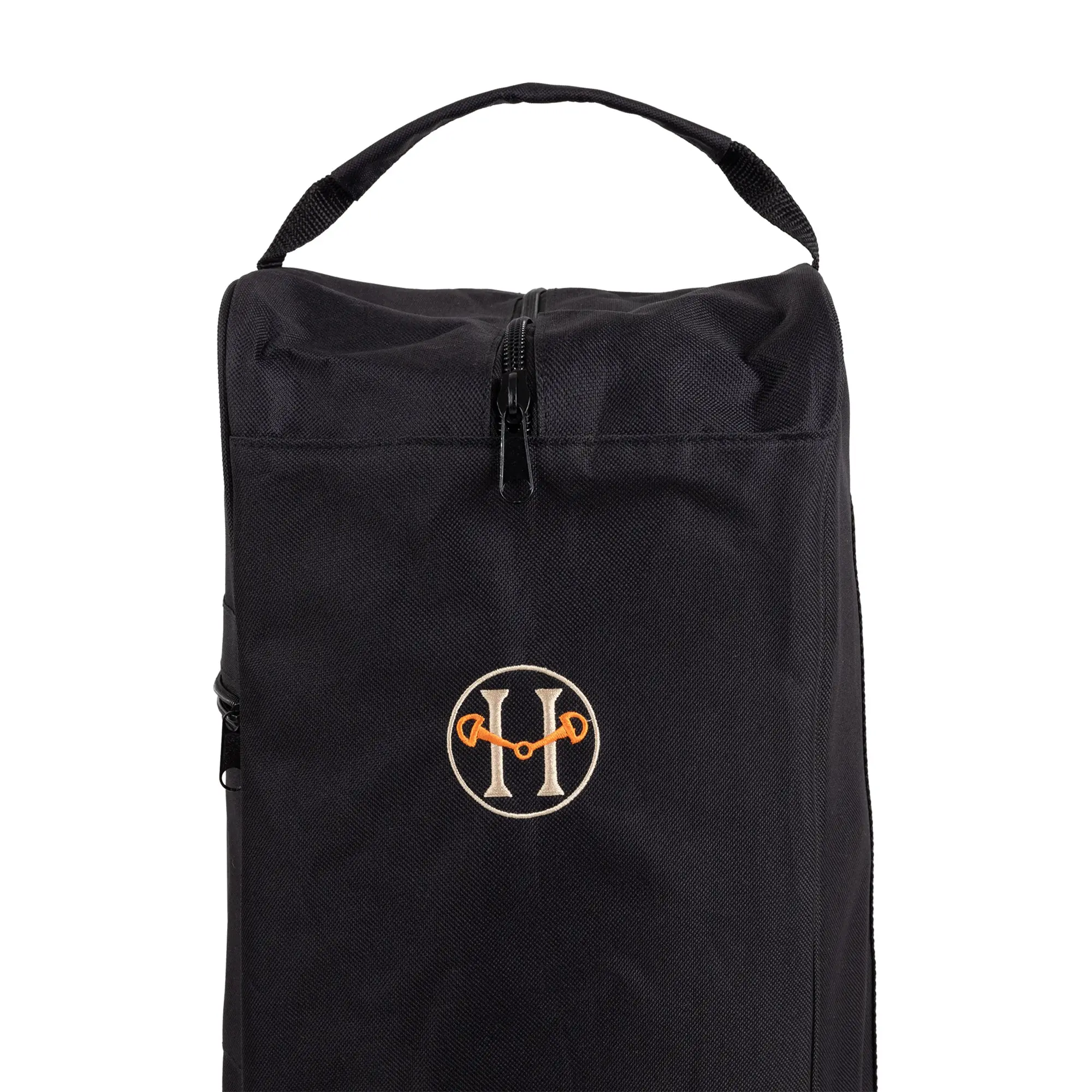 Huntley Equestrian Tall Riding Boot Bag, Black - Image 3
