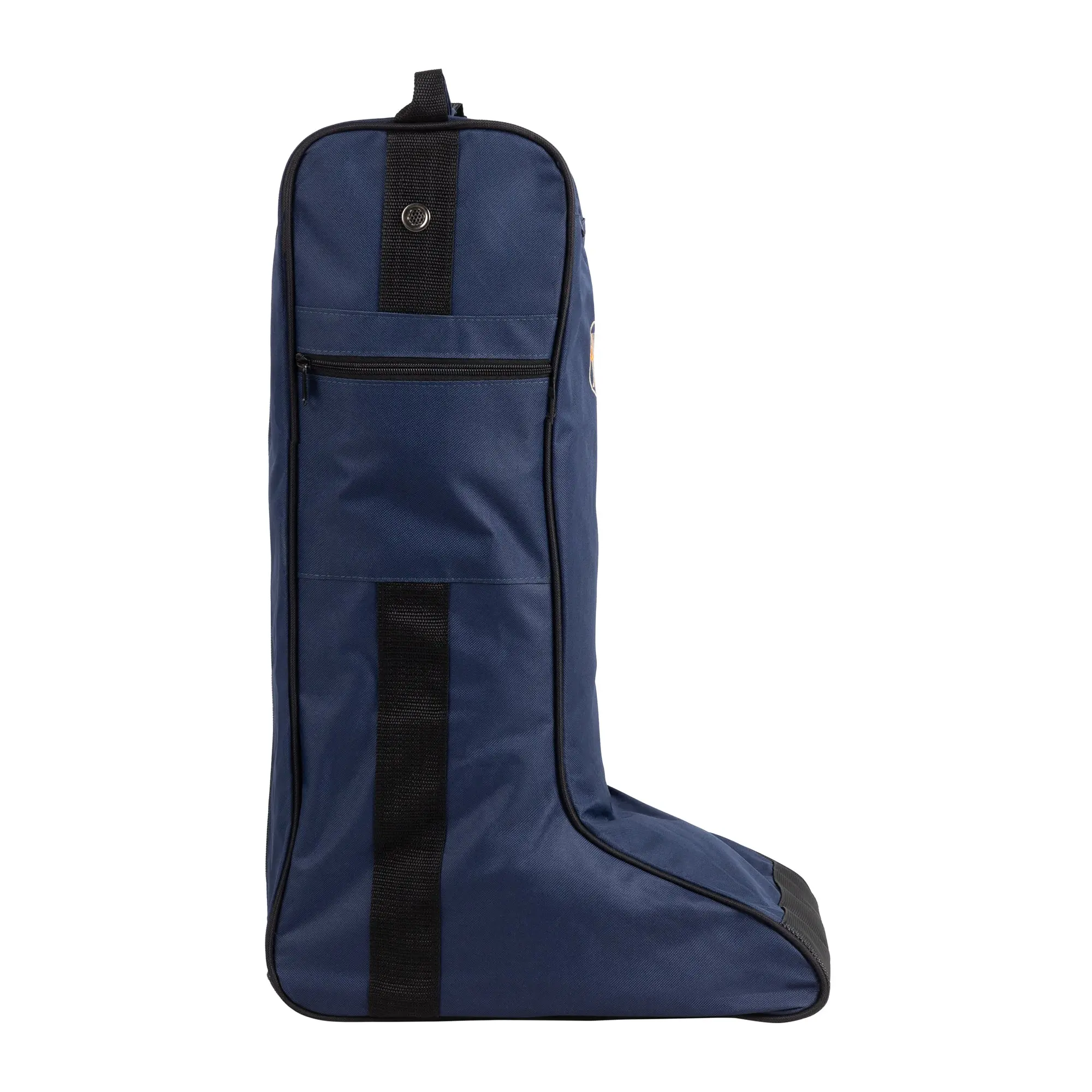 Huntley Equestrian Tall Riding Boot Bag, Navy - Image 5