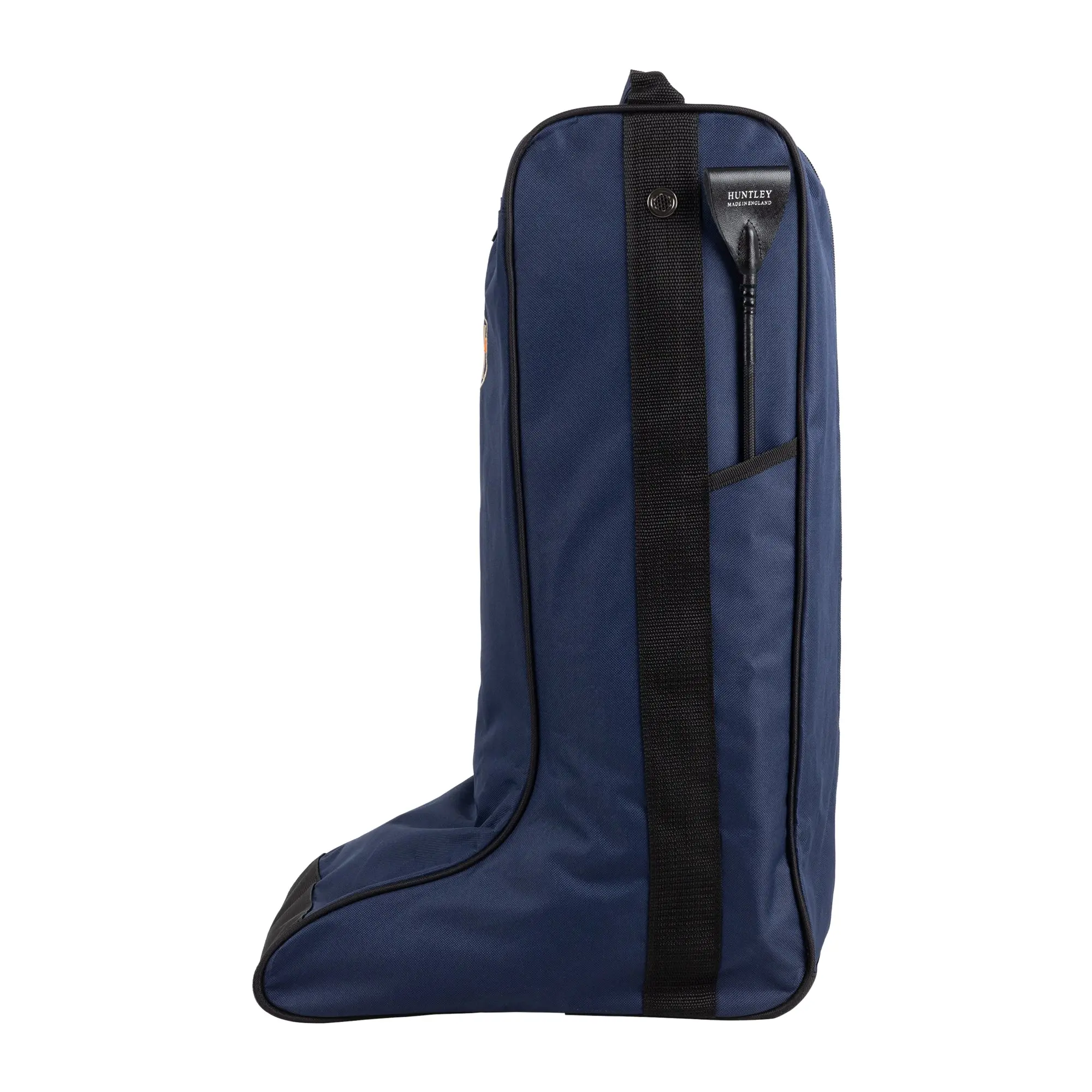 Huntley Equestrian Tall Riding Boot Bag, Navy - Image 8