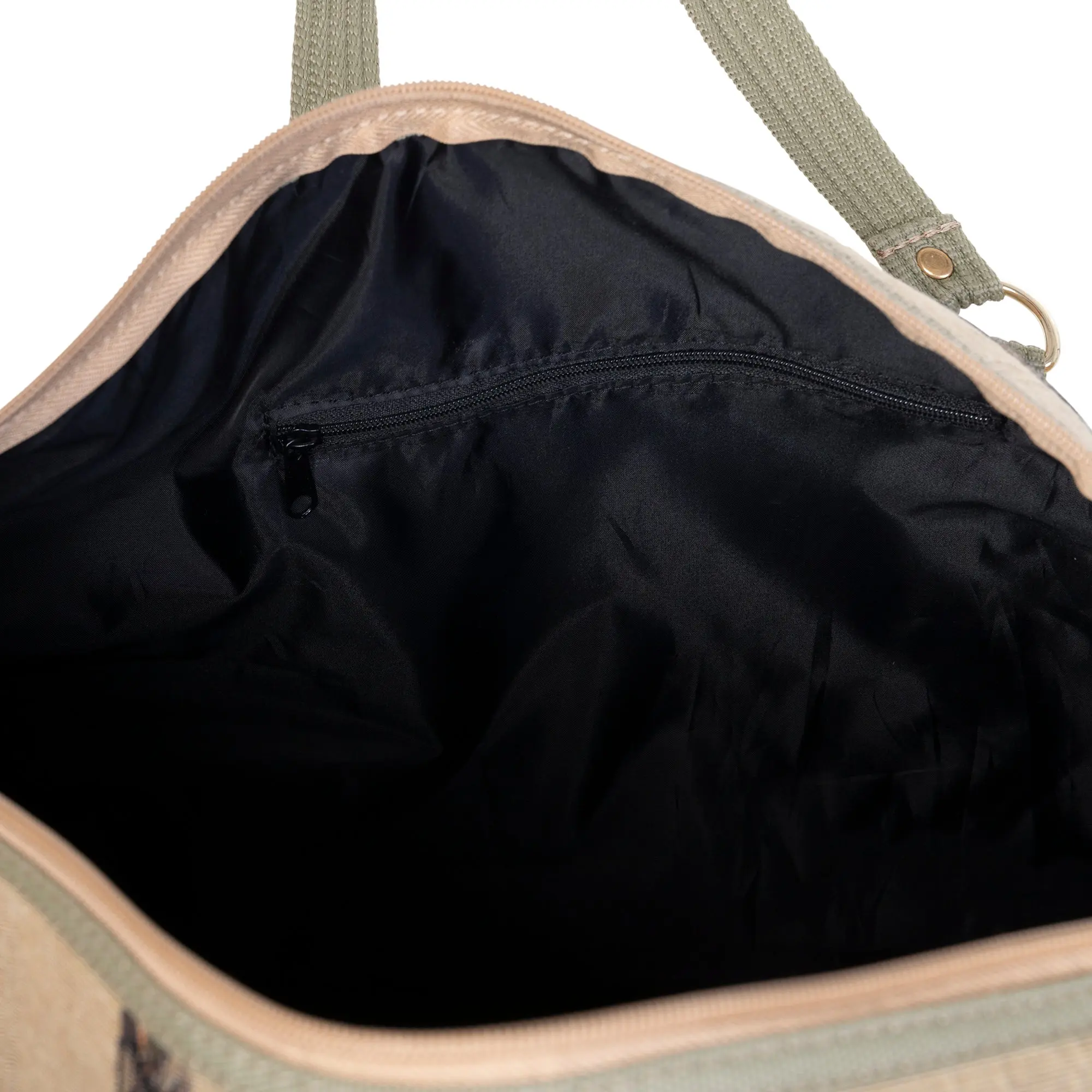 Huntley Equestrian Tapestry Duffle Bag-Western Design - Image 8
