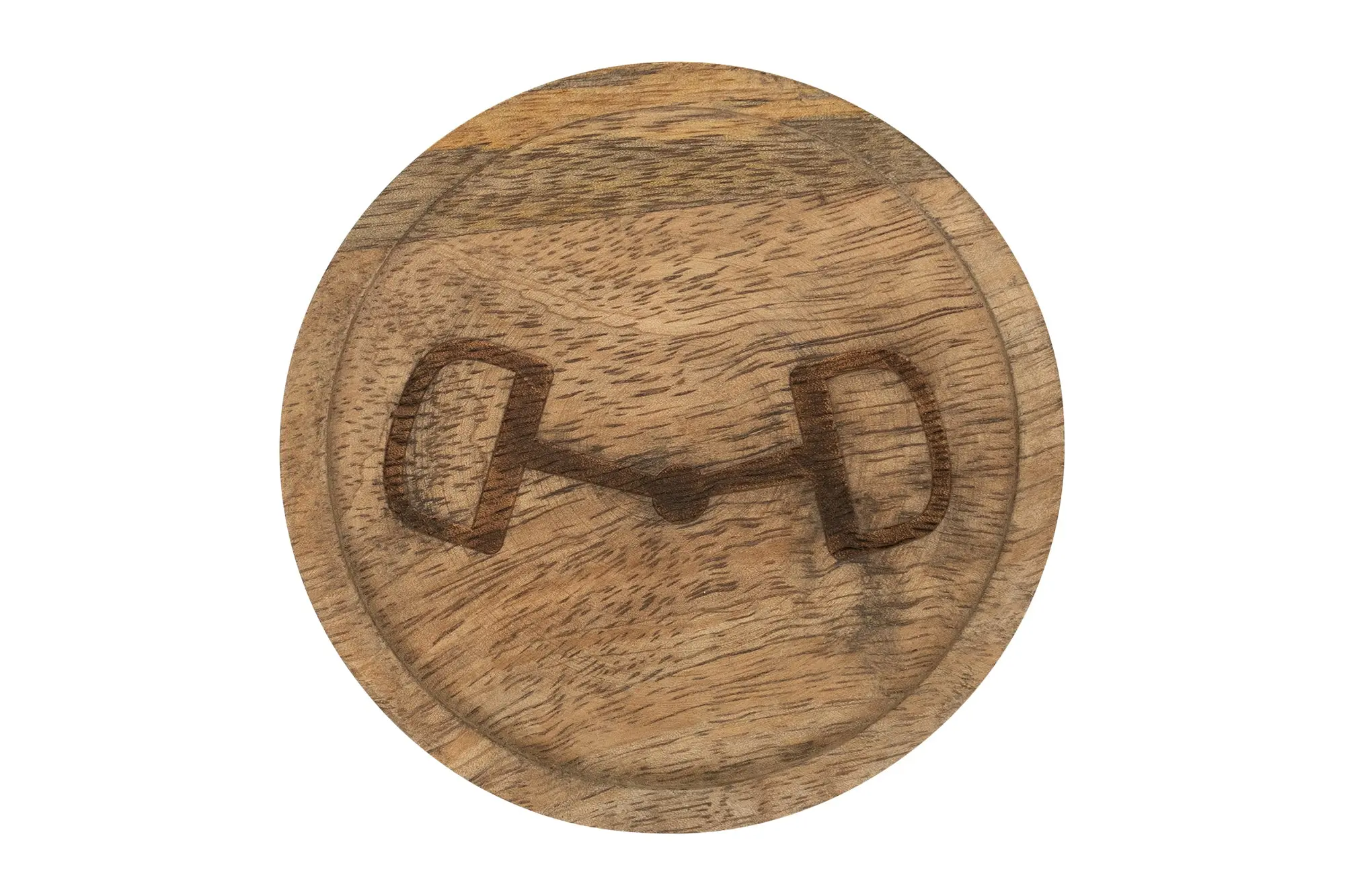 Huntley Equestrian Wooden Coasters with Decorative Bit Design, set of 4 - Image 4