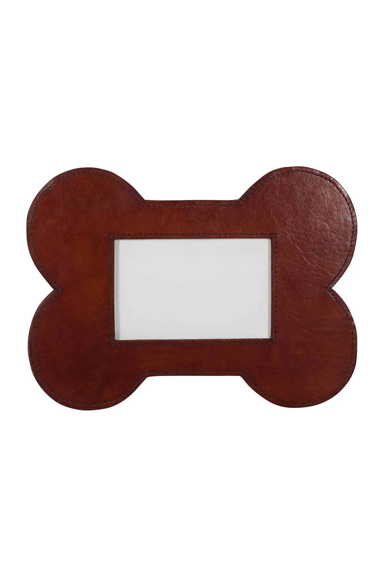Huntley Pet Leather Bone Shaped Picture Frame, 4x6 - Image 8