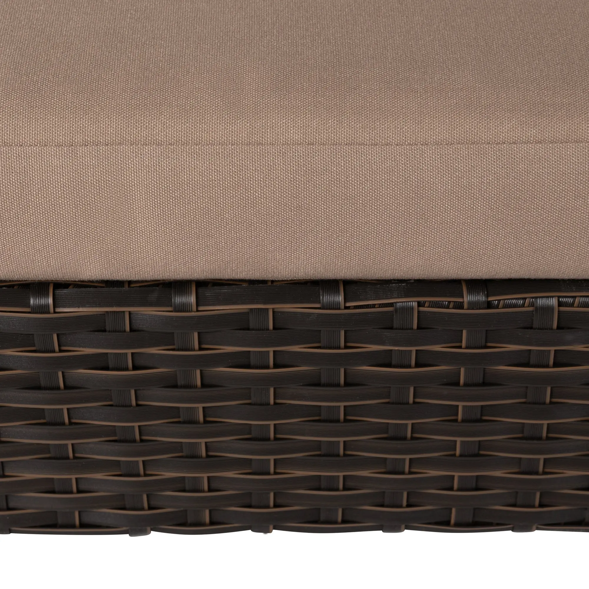 Huntley Pet Rattan Wicker Indoor Outdoor Cabana Raised Pet Bed - Image 16